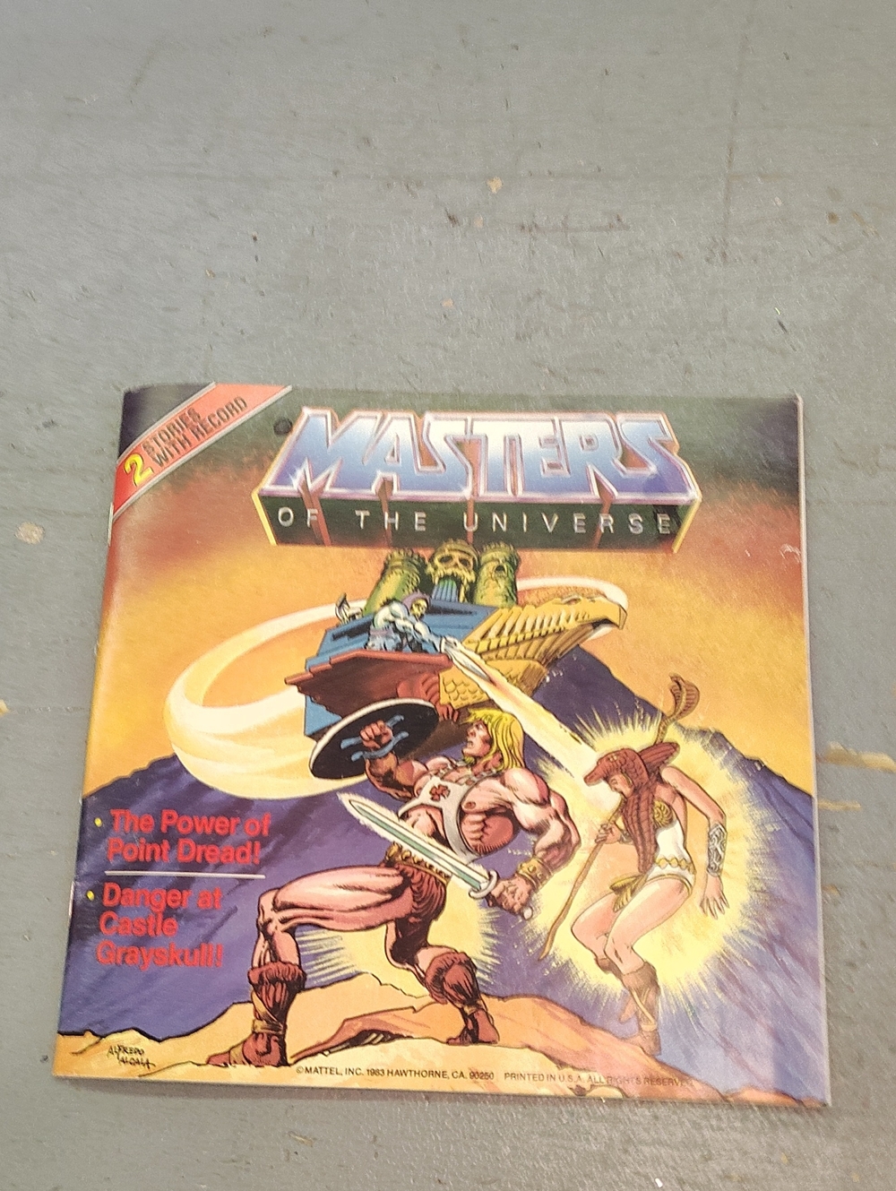 Mattel Masters of the Universe Vinyl Cover - Blue, Yellow, Purple